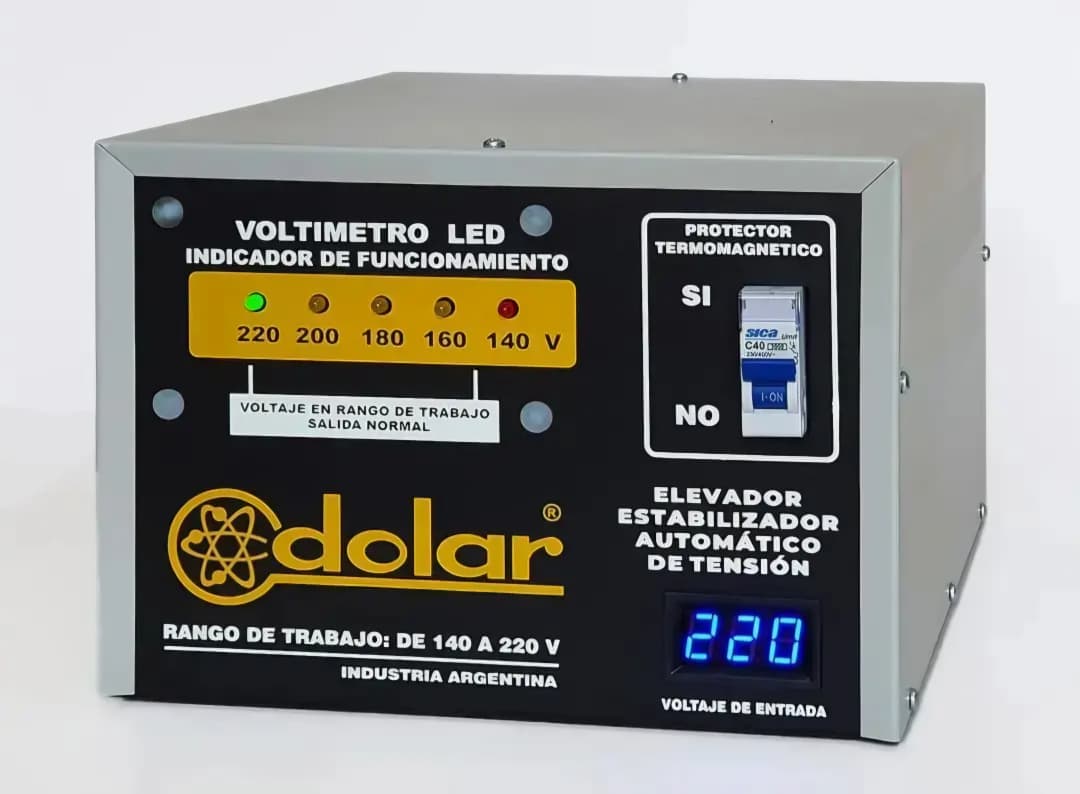 Elevador de tensión Automático Dólar 10 kVA 40A