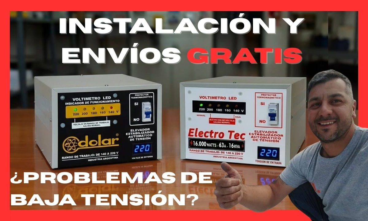 Elevador de tensión: lo que tenés que saber antes de comprar