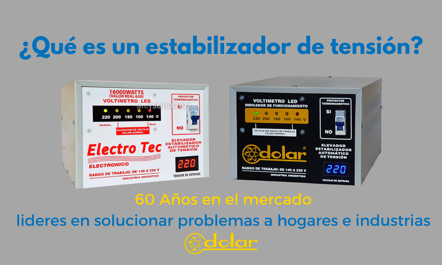 Estabilizadores de Tensión para Casas: Cómo Solucionar la Baja Tensión en Argentina