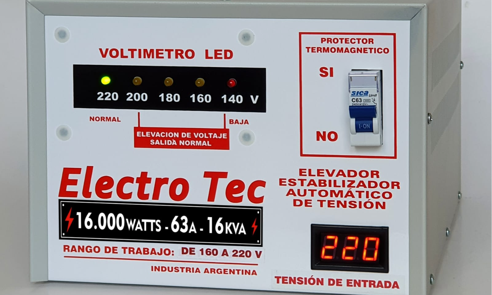 Elevador de Tensión 20000 WATTS: potencia real para casas grandes y equipos de alto consumo