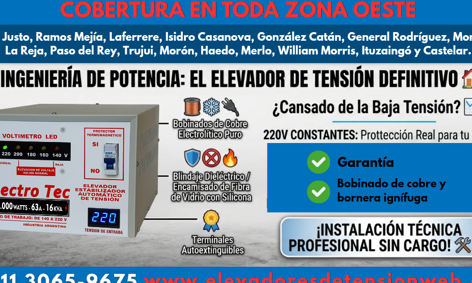 Baja tensión en Zona Sur: por qué muchos elevadores fallan en Lomas de Zamora Florencio Varela y Quilmes